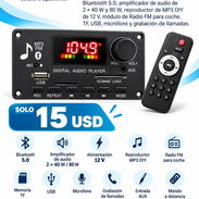 Placa de audio bluetooth/USB/SD autoamplificafa - Img 49302086