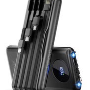 Power Bank JOYFAR 10,000mAh 22.5W con Cables Integrados - Img 54366347