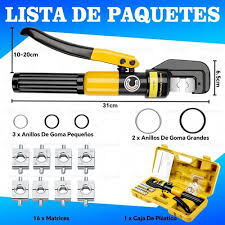 Kit Pinza Hidráulica de Crimpado Profesional - 3/3