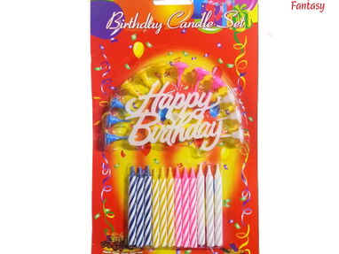 Estuche de velas con Happy birthay - Img main-image-45618983