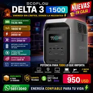 ⚡🔋 ¡LLEGÓ LA NUEVA ECOFLOW DELTA 3 1500! 🔋⚡ - Img 55873548