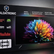 Vendo Smart TV, Valdatronic, 43", cajita interna, soporte de pared -mensajería gratis y garantía - Img 56080667