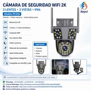 Cámara WiFi exterior 2K PC226 3 lentes IP66 - Img 56619103