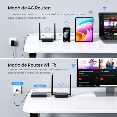 Router 4G Tenda 4G03 - 9/10
