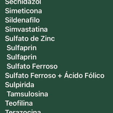 Tengo todos los medicamentos que usted nesecita para su salud - 6/8