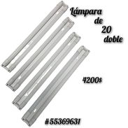 Lámpara de 20 doble ( led) - Img 51476861