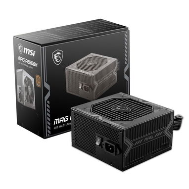 Fuente de PC nueva Sellada MSI MAG A650BN, fuente de alimentación compacta no modular de 650 W, bronce 80+ - Img 106858160