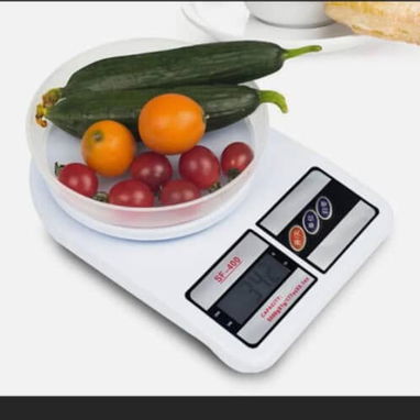Pesa digital,papel de hornear y moldes para hornear dulces y donas - 2/5