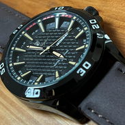 🔴🔴Reloj para hombre, pulsera,manilla negra. Esfera negra. - Img 55893841
