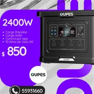 Planta Eléctrica OUPES 2400W (Estación de Energía- - Img 54859586