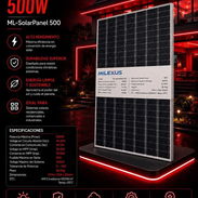 Panel Solar de 500w Milexus - Img 57513629