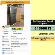 MV-617-Refrigerador Royal 11 pies....520 USD...51596013 Transporte costo adicional - Img 55991524
