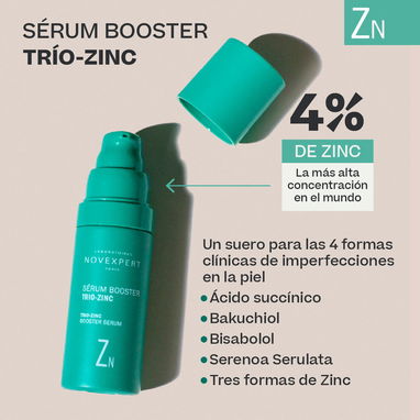 Novexpert Serum Booster Trio Zinc 30 mL (Pieles Grasas y Acné) - Img 124692031