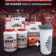 Suplementos deportivos (Whey Protein 100%, Whey Amino Complex y Monstruos Gainer) - Img 55723888