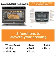 Horno Ninja DT200 Xl 8 en 1 1800w sellados en caja a estrenar - Img 46540410