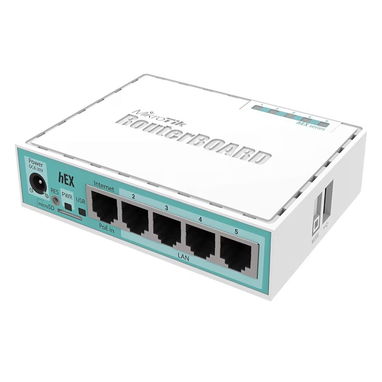 Mikrotik RouterBOARD hEX RB750Gr3 Router Gigabit Ethernet de 5 puertos - Img 118303351