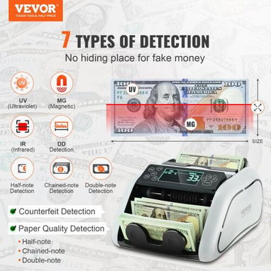 MÁQUINAS DE CONTAR DINERO $140 USD (domicilio incluído) - 2/2