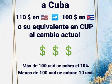 💲💲REMESAS de EEUU a Cuba 💲💲. Cambio hoy a 355 cup - Img main-image-45374723