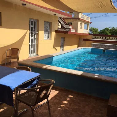 Renta muy cerca del mar ⛵ Boca Ciega, 4 hab climat, piscina con recirculación+53 52463651 ,a 2 cuadras del mar, D - Img 89655234