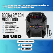 BOCINA 8'' CON MICROFONO AO-822 - Img 56367810