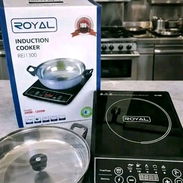 Cocina de inducción Royal 1200w de 1 hornilla con cazuela precio 35 usd - Img 55602583