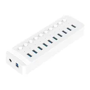 Regleta Orico CT2U3-10AB-WH de 10 puertos usb 3.0 con interruptores individuales - Img 56496801