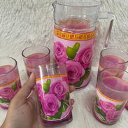 Juego de jarra de 1.5 litros con 6 vasos de 250ml - Img 55740686