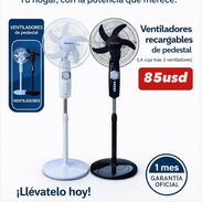 Venta de Ventiladores recargables - Img 55966984