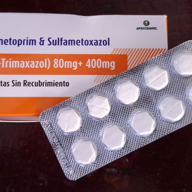 ⚕️- Sulfaprin (Trimetoprim 80mg + Sulfametoxazol 400mg ) 480 mg, 1 Tira de 10 Tableta -⚕️ - Img 97754328