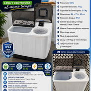 Lavadora MILEXUS ML-WM-7KG — semiautomática - Img 56741466