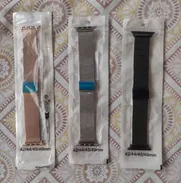 Manilla de reloj Apple watch material metal milanesa - Img 49159975