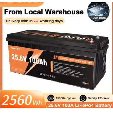 Batería YEAGULCH 24V 100Ah LiFePO4 - Nueva - Img 125208590