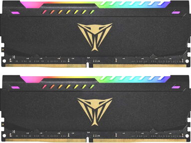 ✅✅ Patriot Viper Steel RGB DDR4 32GB (2 x 16GB) Kit de 3200MHz Nuevas Selladas 100$  ✅✅ - Img main-image