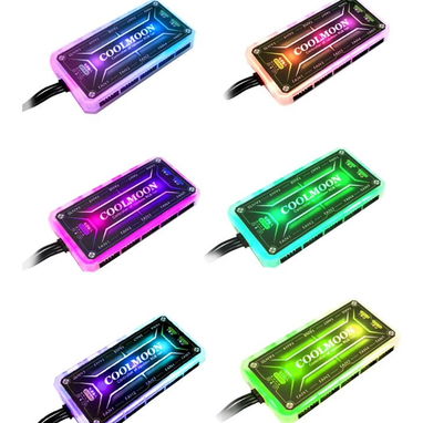 CONTROLADORA RGB COOLMOON 6 PINES (NUEVAS EN CAJA) - Img 113363713