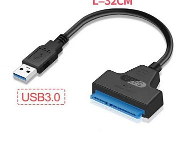 Cable sata para conectar discos duros de 2,5” HDD, SSD a través de los puertos USB 3.0 sin necesidad de transformador. - Img 68252215