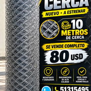 Rollo de cerca a estrenar de más de 2m de altura y 10m de largo - Img 58207794