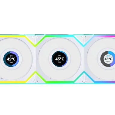 ❄️ Kit 3 Ventiladores Lian Li UNI Fan SL LCD 120mm ARGB Wireless con pantalla 1.6"🖥️🌐 - 2/6