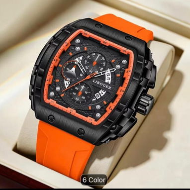 Reloj elegante para hombre estilo Richard Mille, . Pulsera de silicona. - Img 123766182