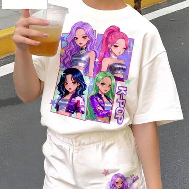 Ropa de niña de las guerreras K-pop - 7/10