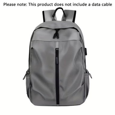 ☎️53544655 🛵 Entrega Disponible ⭐Mochila para Hombre – Moderna y Multifuncional (Gris ) ⭐ - 3/7