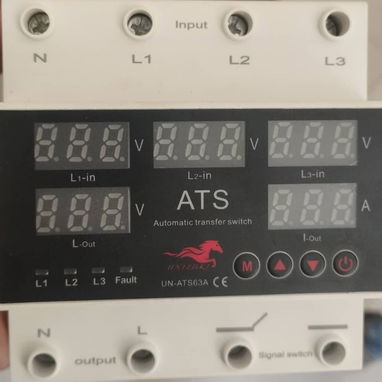 ATS Digital 63A – 110VControl total y seguridad para tu sistema eléctrico.✔️ Voltaje de trabajo: 110V✔️ Tiempo de recupe - Img 120591199