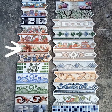 Cenefas decorativas, para baños y cocinas, - Img 123598619