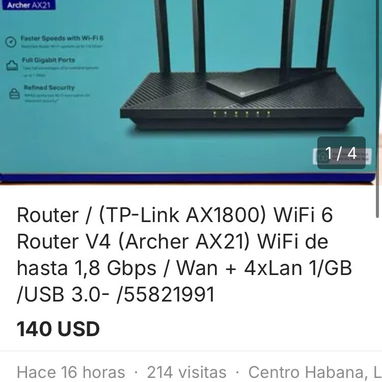 Oferta Router ,Switch, Repetidores Tribanda 4g, Switch poe de 25 Ports administrables todo Sellado 63142560-55821991 - Img 122001411