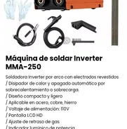 Máquina de soldar Inverter MMA-250. Nueva a estrenar - Img 49395571