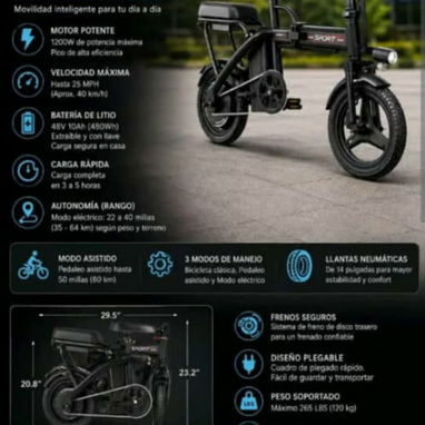 BICICLETA ELÉCTRICA - 2/2