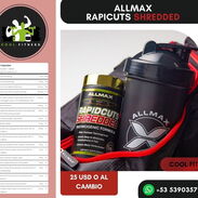 ☎️⚡⚡*AllMax Nutrition Rapidcuts Shredded* quemador de grasa 90serv - Img 40571012