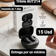 Audífonos Inalámbricos 1Hora AUT214, Garantía de 7 días, Entrega por un mínimo costo adicional para toda La Habana - Img 55135624