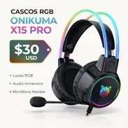 ONIKUMA X15 PRO - CASCOS GAMER RGB - Img 54872087