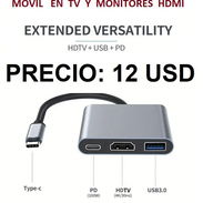 ADAPTADOR PARA VER TU MOVIL EN EL TV - Img 52512817