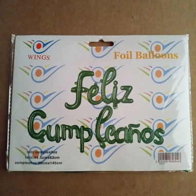 Globo feliz cumpleaños - Img 124851714